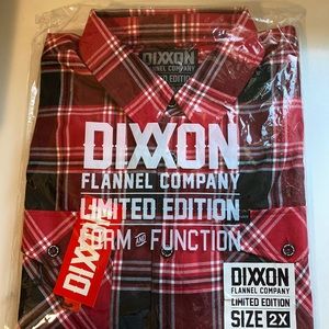 Dixxon Limited Edition Snap On Flannel